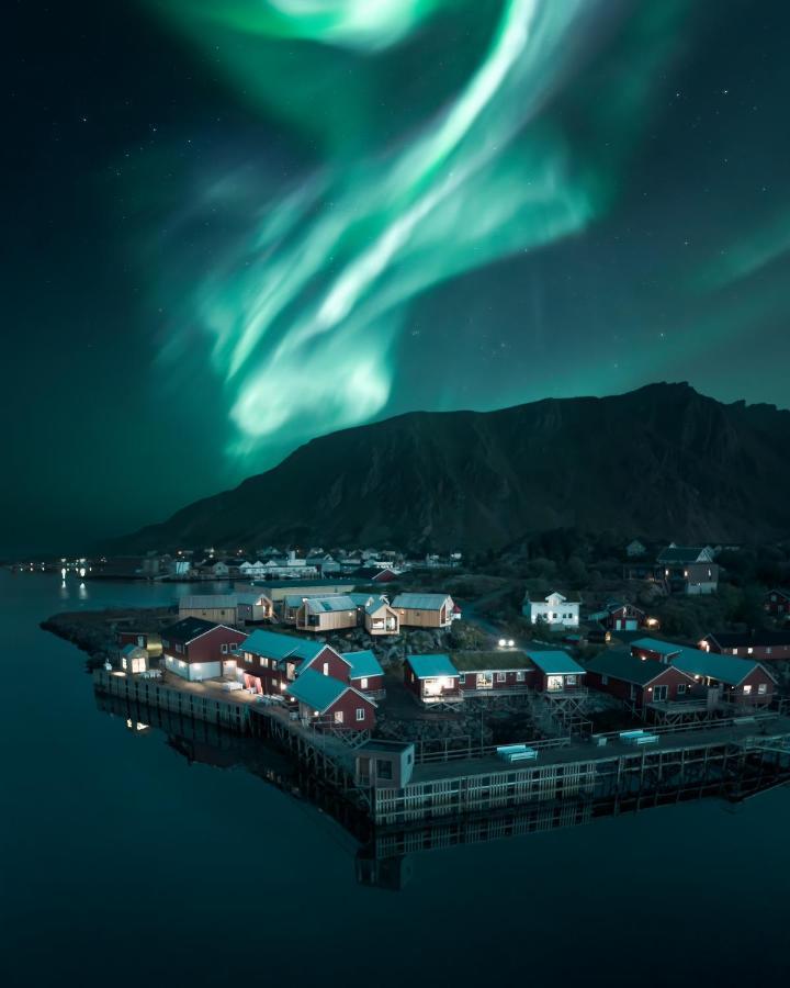 Hattvika Lodge Ballstad Eksteriør billede