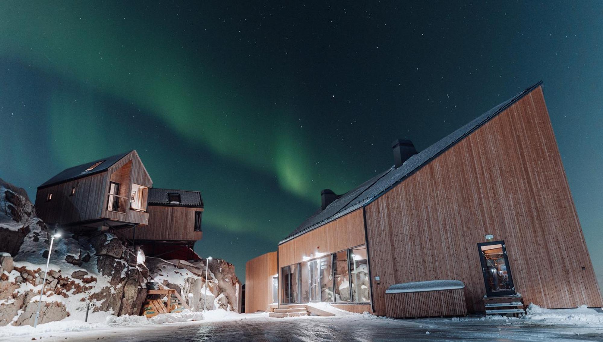 Hattvika Lodge Ballstad Eksteriør billede