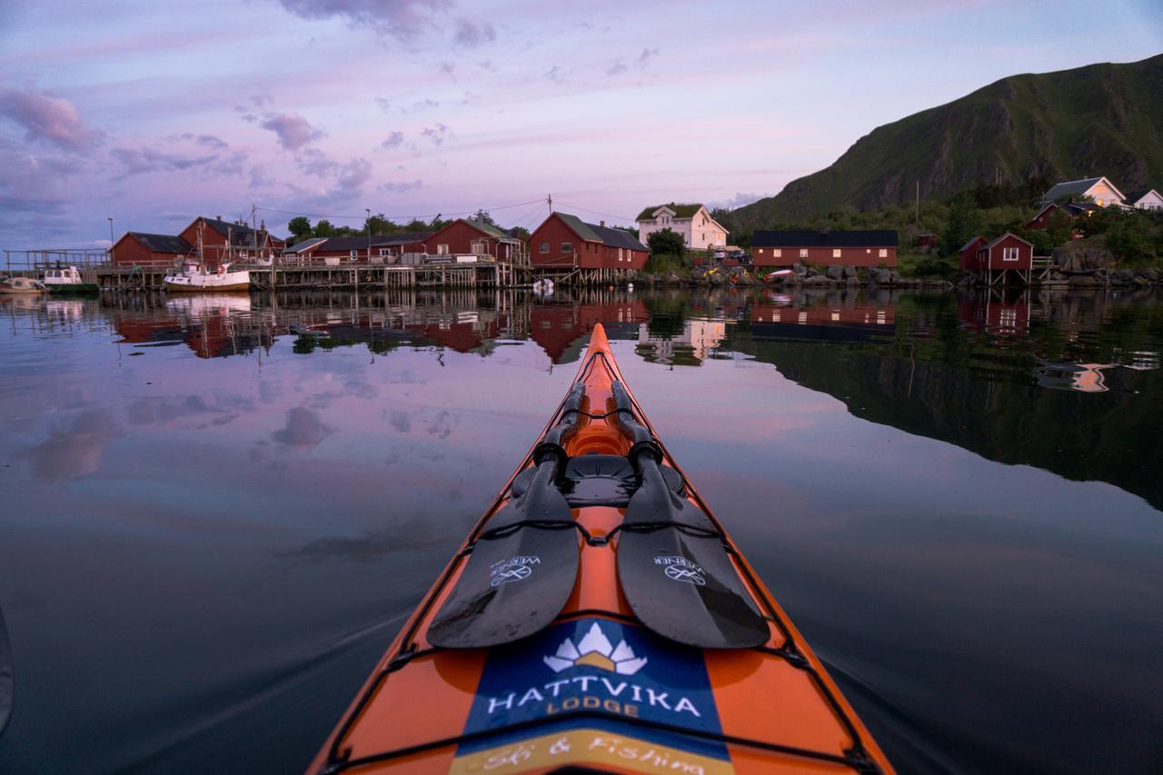 Hattvika Lodge Ballstad Eksteriør billede