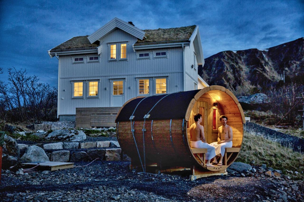 Hattvika Lodge Ballstad Eksteriør billede