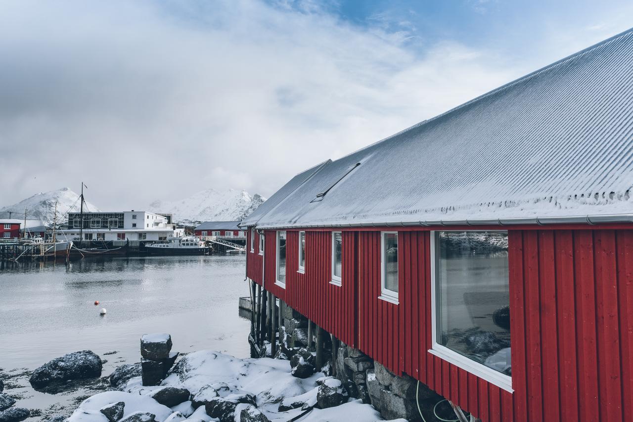 Hattvika Lodge Ballstad Eksteriør billede