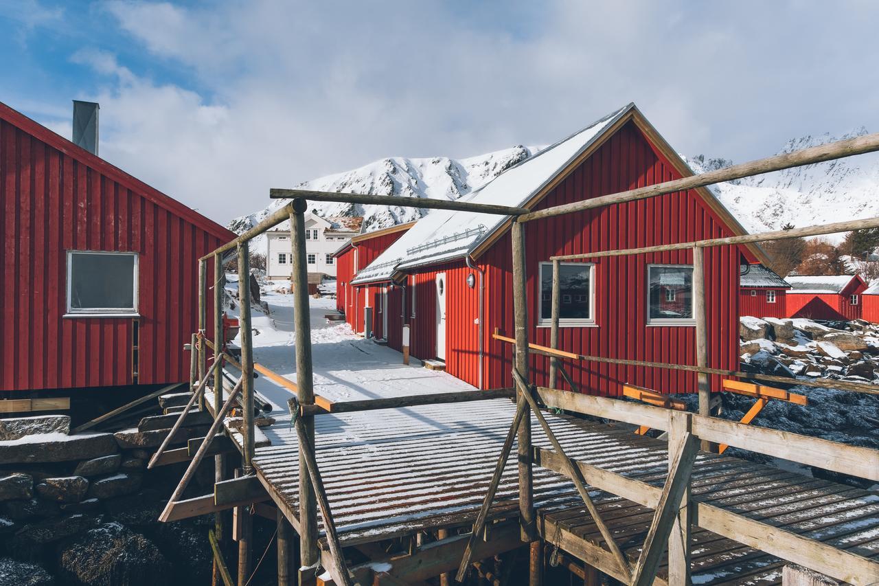Hattvika Lodge Ballstad Eksteriør billede