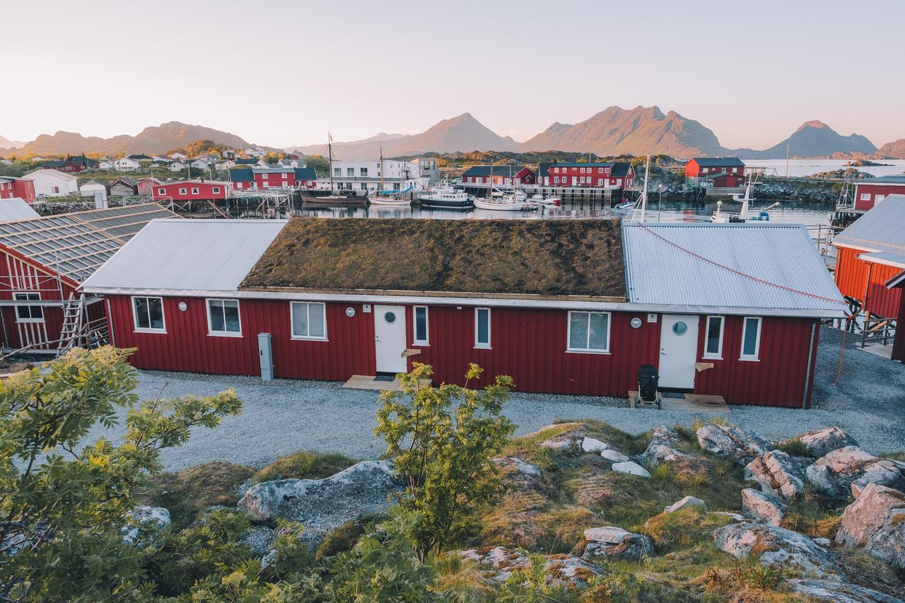 Hattvika Lodge Ballstad Eksteriør billede