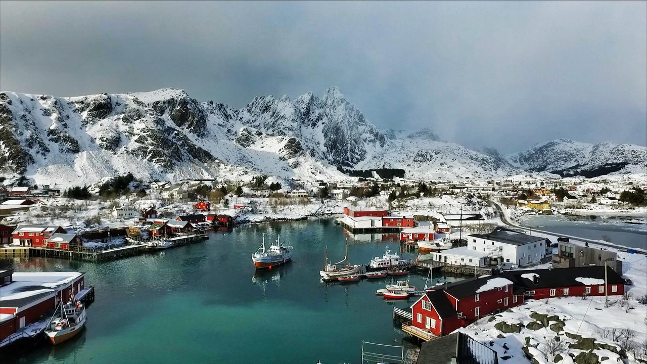 Hattvika Lodge Ballstad Eksteriør billede