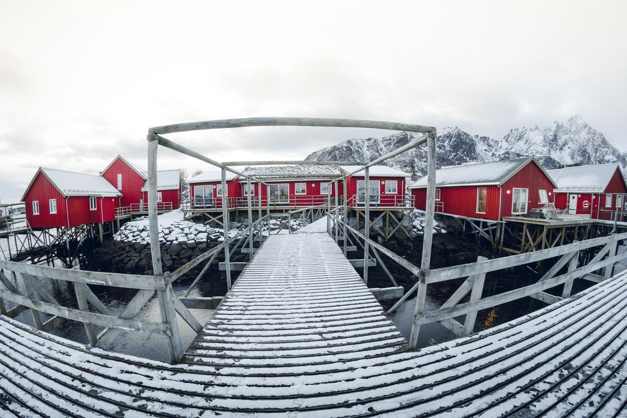 Hattvika Lodge Ballstad Eksteriør billede