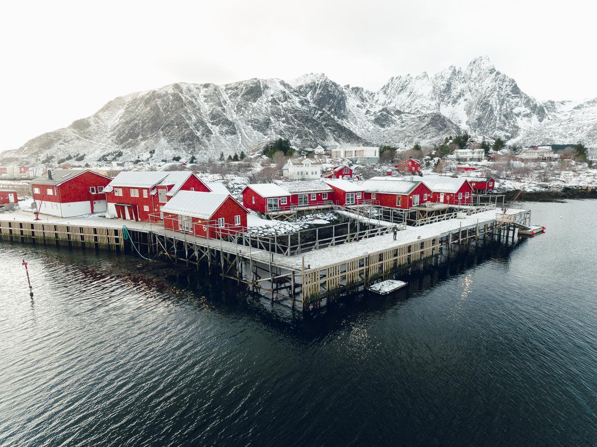 Hattvika Lodge Ballstad Eksteriør billede