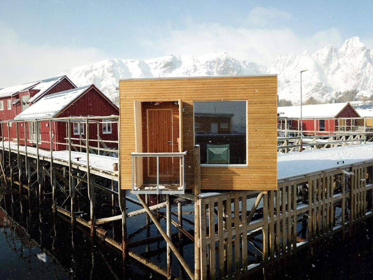 Hattvika Lodge Ballstad Eksteriør billede